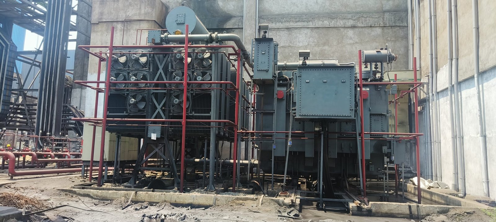 Automatic High Velocity Water Spray System